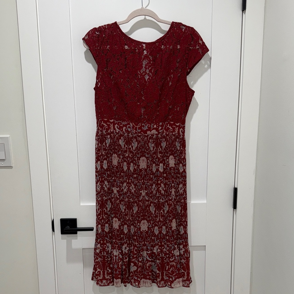 Red Lace Dress